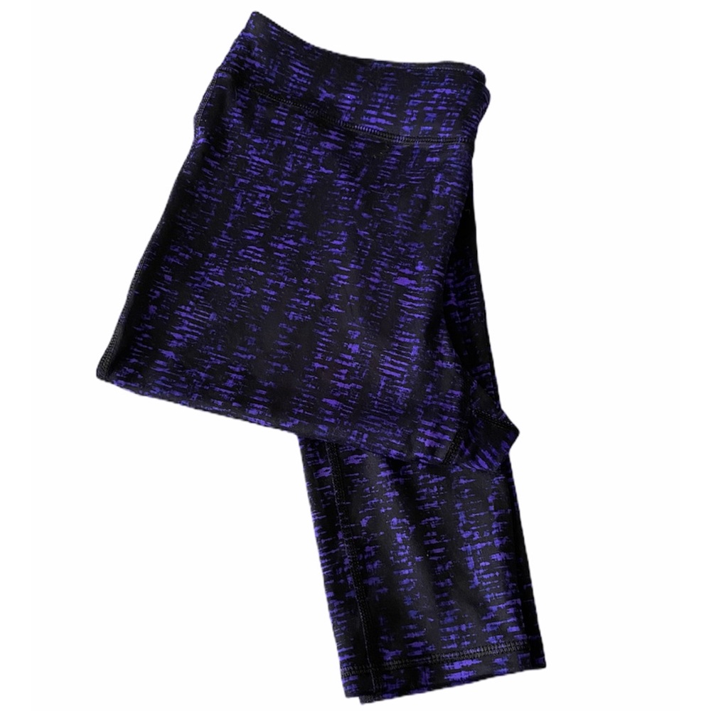 Black & Purple Leggings